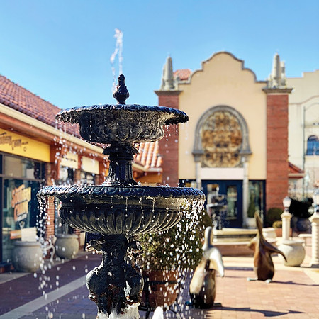 penguin park fountain